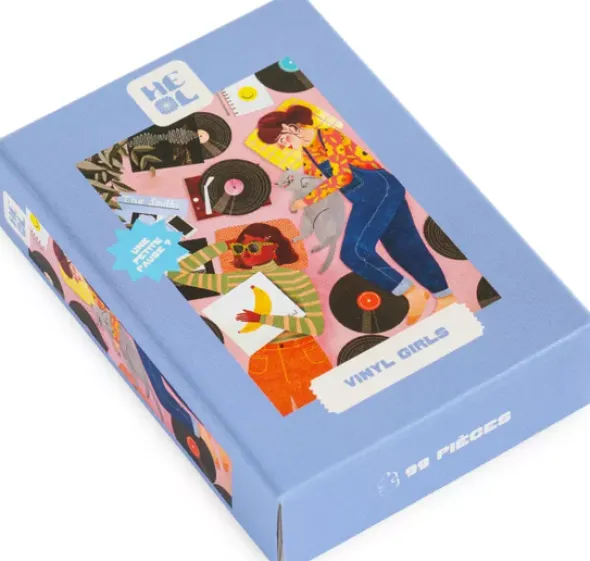 Mini puzzle - Vinyl Girls - 99 pièces
