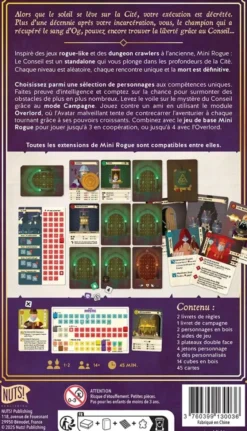 Mini Rogue - Le Conseil
