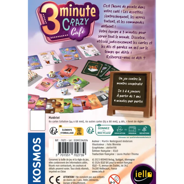 3 Minute Crazy Café
