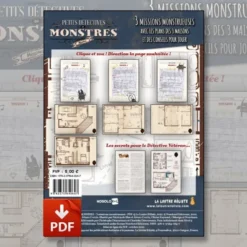 3 missions monstrueuses pour Petits Détectives de Monstres - PDF