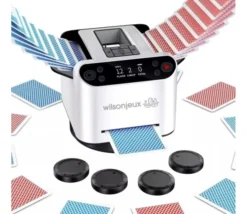 Mélangeur et Distributeur de Cartes Automatique Rechargeable
