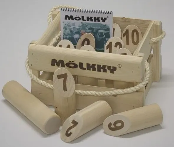 Mölkky Boite Bois