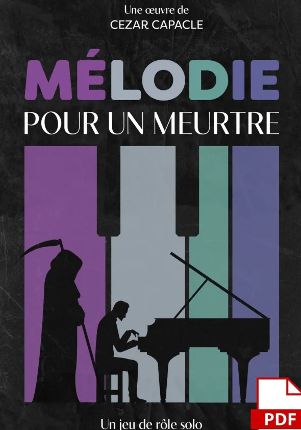 Mélodie pour un meurtre - JDR Solo - PDF