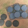 60mm Diameter Paved Effect Bases