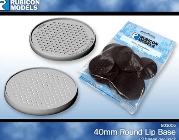 40mm Round Bases
