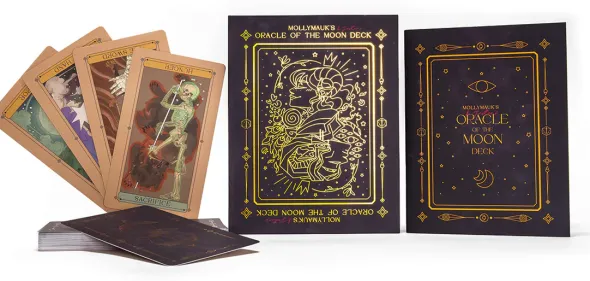 Mollymauk Tealeaf (and Jester Lavorre) Oracle of the Moon Tarot Deck