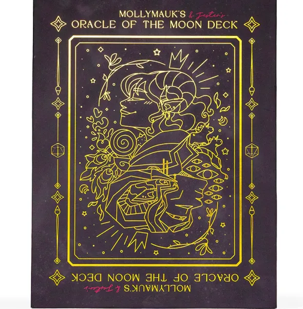 Mollymauk Tealeaf (and Jester Lavorre) Oracle of the Moon Tarot Deck