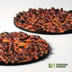 Molten Lava Bases, Round 60mm (x2)