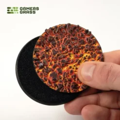 Molten Lava Bases, Round 60mm (x2)
