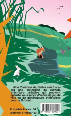 Mon Créateur de Tables Aléatoires : Nature