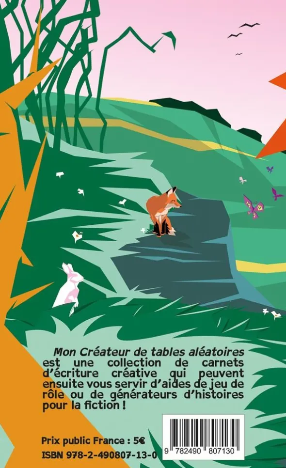 Mon Créateur de Tables Aléatoires : Nature