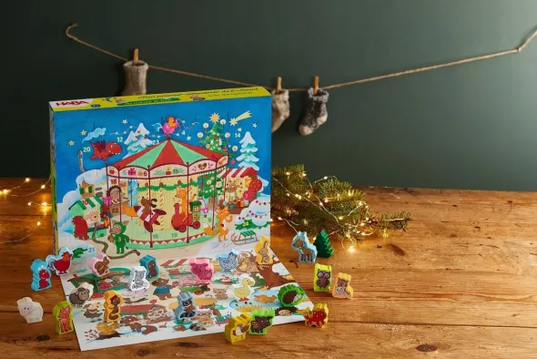 Mon Premier calendrier de l'Avent - Au Marché de Noël