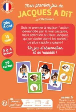 Mon Premier Jeu de Jacques a Dit