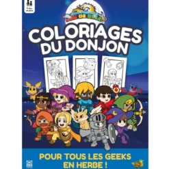 Mon Premier Jeu de Rôle - Coloriages du Donjon