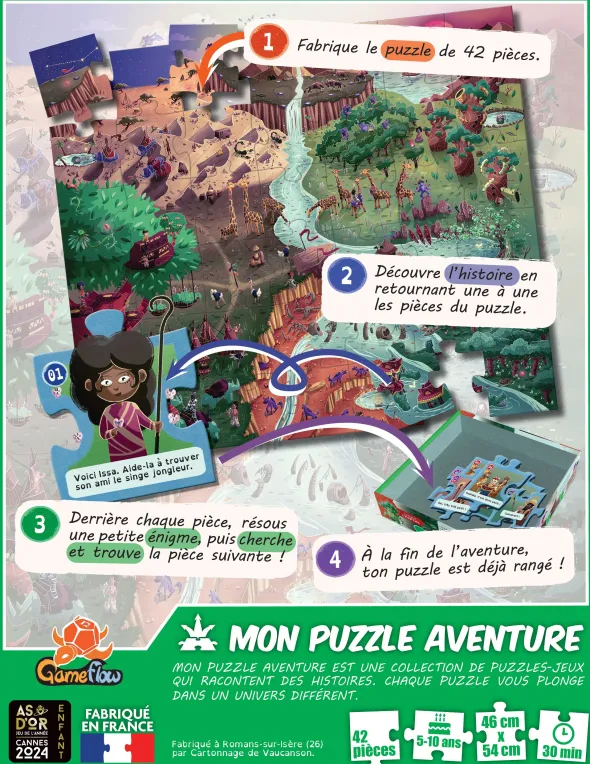 Mon Puzzle Aventure - Terre Ocre