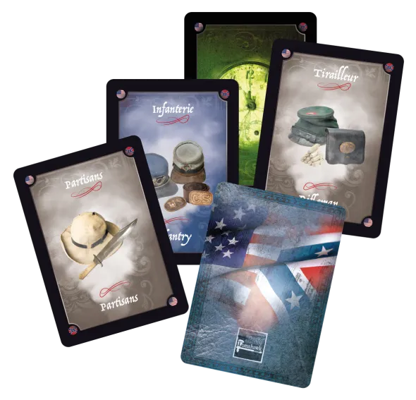 Mousquets & Tomahawks : Cartes Képis & Baïonnettes