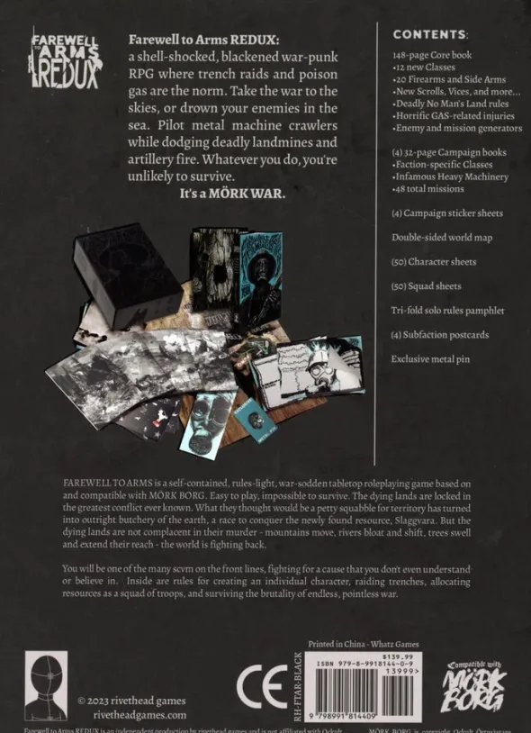 Mörk Borg - Farewell to Arms REDUX - Collector's Box Set