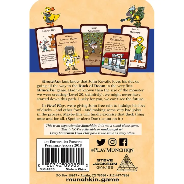 Munchkin Fowl Play