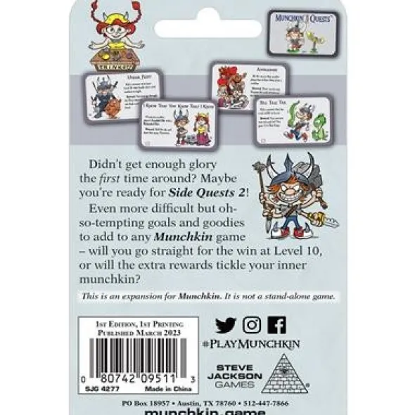 Munchkin Side Quests 2