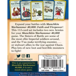 Munchkin Warhammer 40,000: Faith and Firepower
