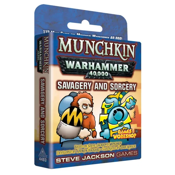 Munchkin Warhammer 40,000: Savagery and Sorcery