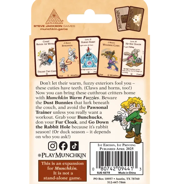 Munchkin: Warm Fuzzies