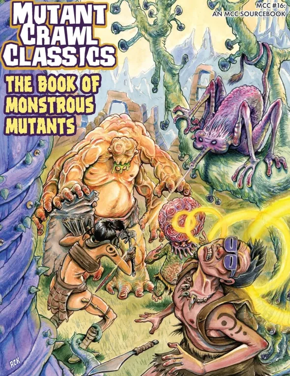 Mutant Crawl Classics 16 - The Book of Monsterous Mutants