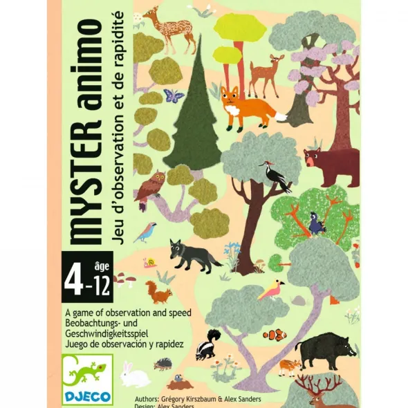 Myster animo - Jeu des cartes