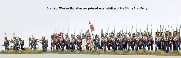 Napoleonic Duchy of Warsaw Infantry Battalion 1807-14