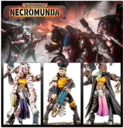 Necromunda : Escher - Matriarchs & Phyrr Cats