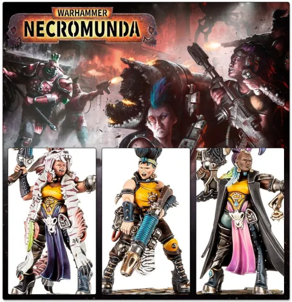 Necromunda : Escher - Matriarchs & Phyrr Cats
