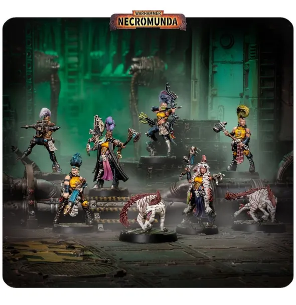 Necromunda : Escher - Matriarchs & Phyrr Cats