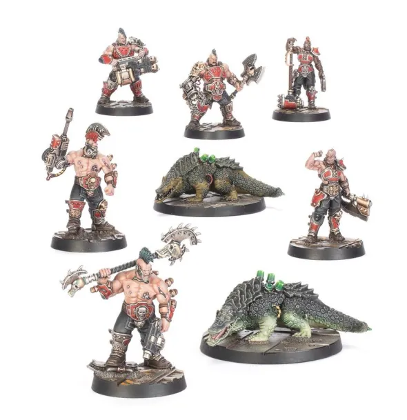 Necromunda : Goliath - Forge Bosses & Sumpkrocs