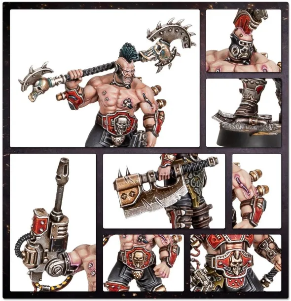 Necromunda : Goliath - Forge Bosses & Sumpkrocs