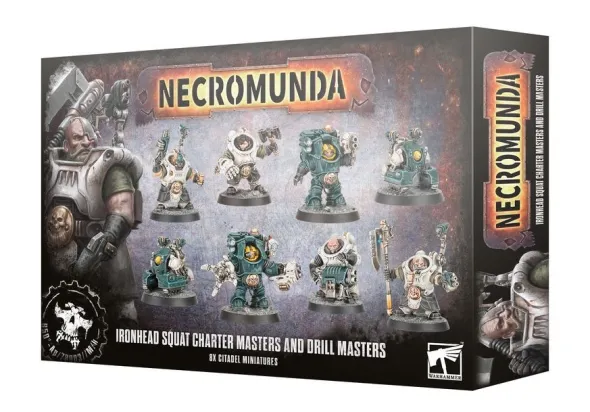 Necromunda : Ironhead Squat Charter Masters and Drill Masters