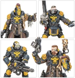 Necromunda : Palanite Enforcer Captains & Sergeants