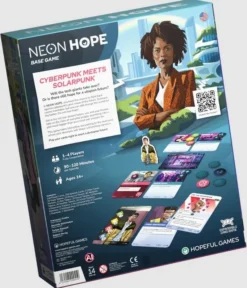 NEON HOPE: A Storytelling Game in a Glitched Utopia