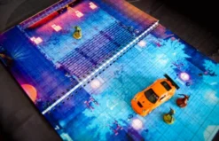 Neon Nights - Livre de cartes de bataille cyberpunk