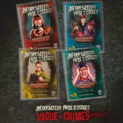 Négociateur Prise d'Otages : Vagues de Crimes