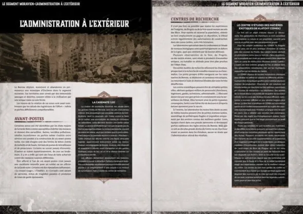 NOC - l'Extérieur - Segment Moravien