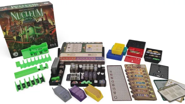 Nucleum - Insert de jeu imprimé en 3D