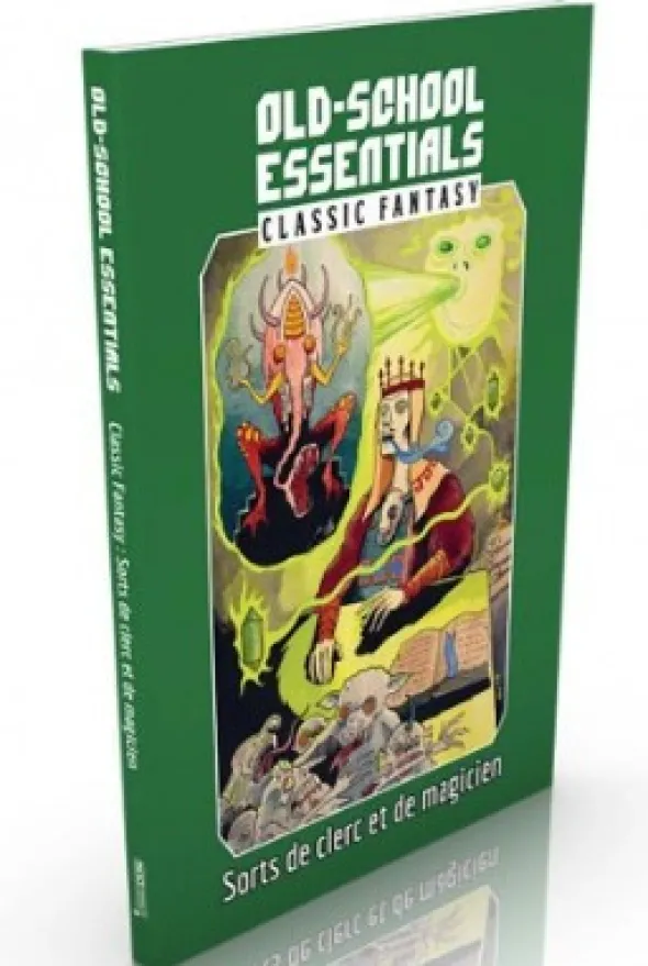Old School Essentials - Fantasy Classique - Sorts de Clerc et de Magicien - Version PDF
