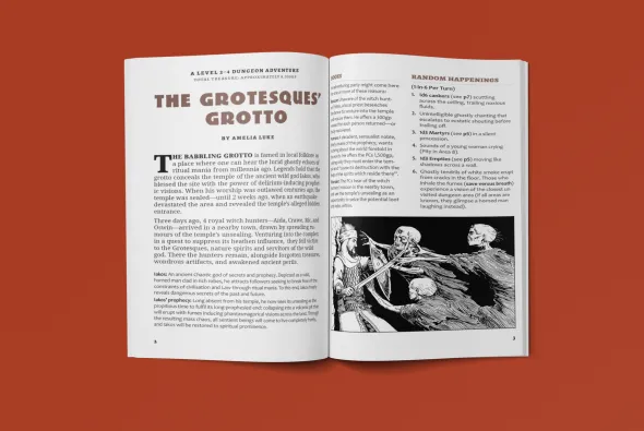 Old School Essentials - Quick Delve N°2: The Grotesques' Grotto