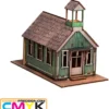 Old West - Church & Schoolhouse
