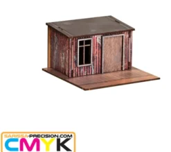 Old West - Tinpan Outhouse