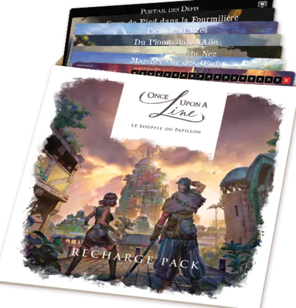 Once Upon A Line : Le Souffle du Papillon - Pack de recharges