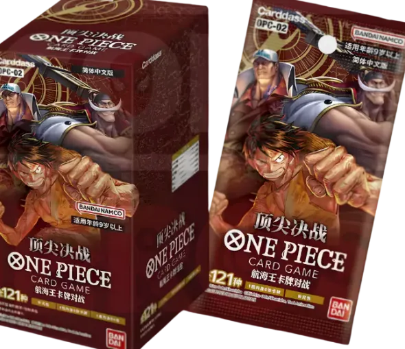 One Piece The Card Game - OP02 Paramount War - Chinese Display