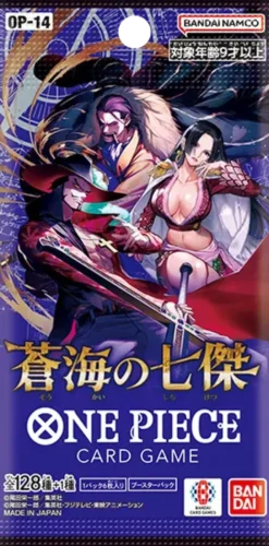 One Piece The Card Game - OP14 - The Azure Sea's Seven - Chinese Booster