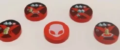 On Mars : Alien Invasion - Action Tokens