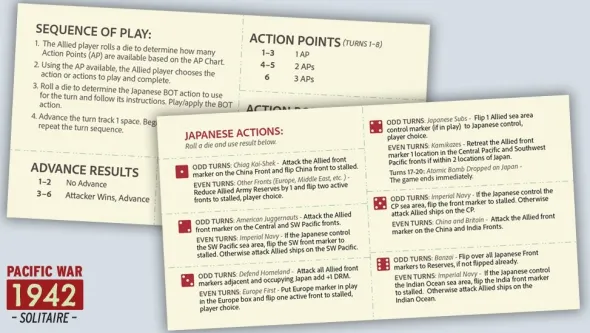 Pacific War 1942 Solitaire